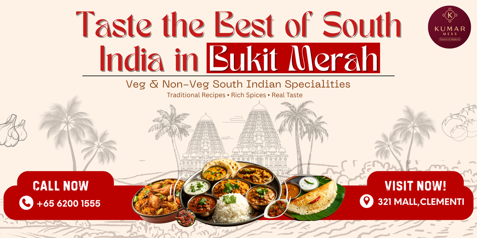 Best South Indian Restaurant Bukit Merah Singapore: Authentic Tamil Culinary Heritage best-south-Indian-restaurant-Bukit-merah-Singapore-kumarmess