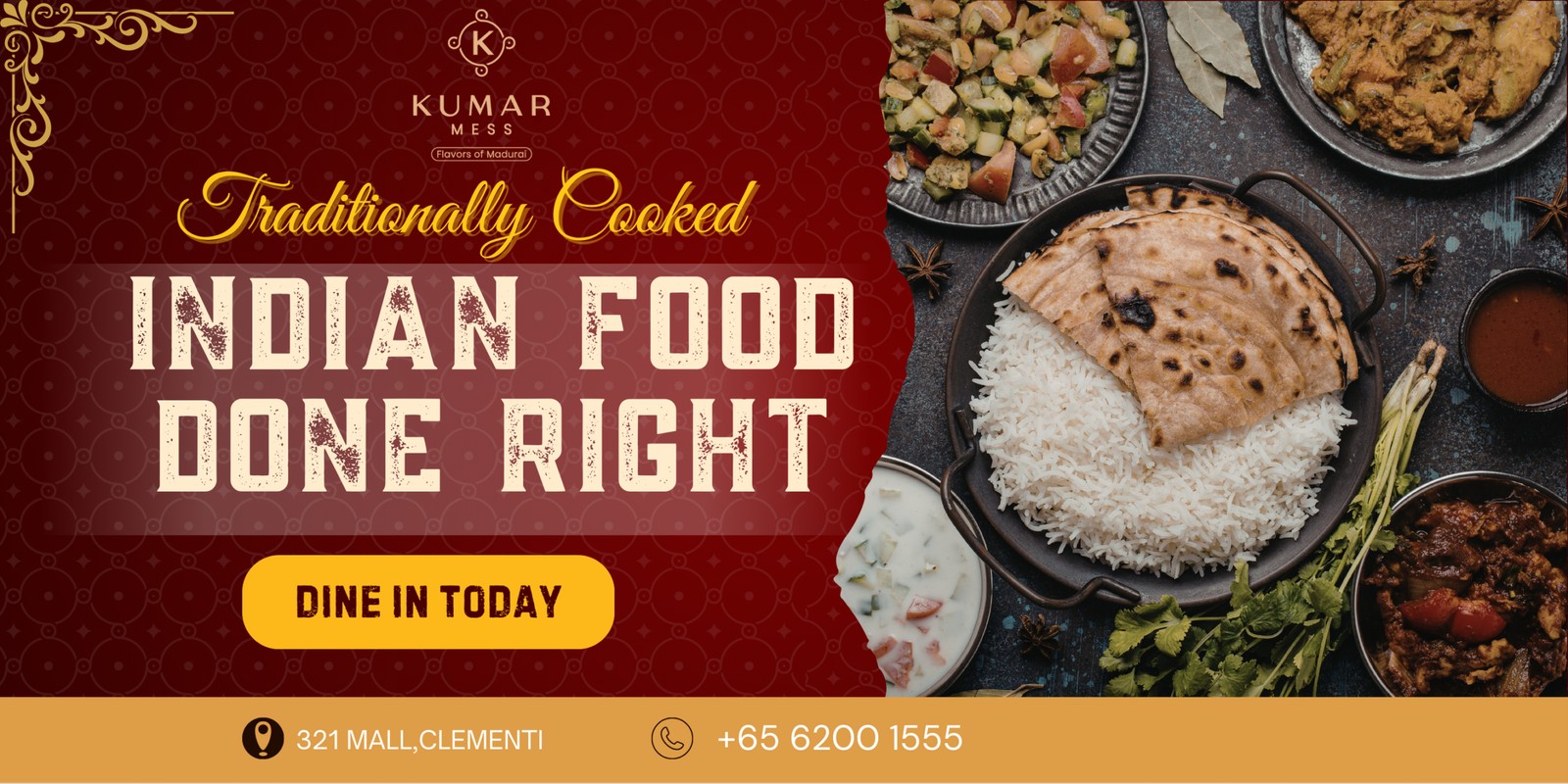Best Indian Restaurant in Bukit Chermin Singapore: Complete Indian Excellence bukit chermin 3